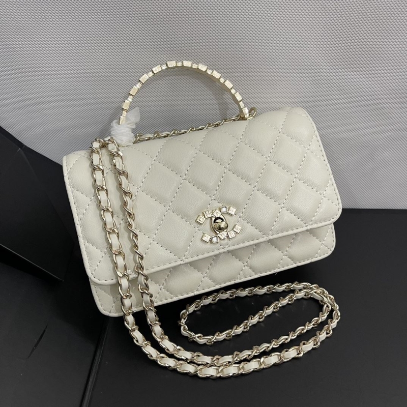 Ch**el top handle bags